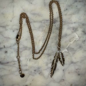 Juicy Couture Feather Necklace